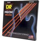 DR Strings NOB6-30 Neon Orange 6-String Bass Guitar Strings