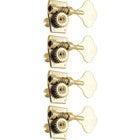Grover 142G4 Vintage Bass Machine,4-in-Line, Bass Side (Left) bass guitar tuning machines