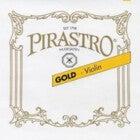 Pirastro 4215021 Gold String set Violin, Medium, envelopes, ball end E-1