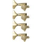Grover 144GL4 Mini Bass Machine Head, 4-in-Line, Lefthand, Gold Mini Bass Tuning Machines