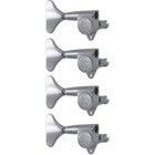 Grover 144NL4 Mini Bass Machine Head, 4-in-Line,Lefthand, Nickel Mini bass tuning machines