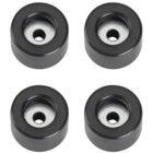 Adam Hall 4904M4AH Rubber Feet Bag of 4 25x15 mm