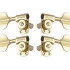 Grover 145G Titan Electric Bass Machine Heads,2+2, Gold bass guitar tuning machines