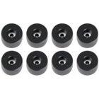 Adam Hall 4911M8AH Rubber Foot Bag of 8 38x25mm for equipment
