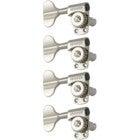 Grover 145NL4 Titan Electric Bass Machine Heads,4-in-Line, Lefthand Bass guitar tuning machines, Nickel