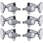 Grover 109C Super Rotomatics 3-Step Button,3+3,Chrome Guitars tuning machines