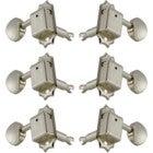 Grover 133C Deluxe Guitar Machine Heads,3+3,Chrome Guitar tuning machines