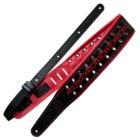 Richter 2040 Hans Platz Signature, Black & Red, Guitar strap