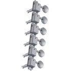 Grover 133C6 Deluxe Guitar Machine Head,6-in-Line,Chrome Guitars tuning machines