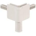 Adam Hall Q4502FAG Corner for Lid Location female alu grey Aluminium corner profile for EasyCase system
