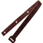 Richter 2032 Leather Tailpiece, Floral Brown, Guitar strap