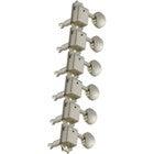 Grover 133N6 Deluxe Guitar Machine Heads,6-in-Line,Nickel Guitar tuning machines