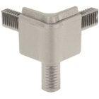 Adam Hall Q4502MMG Corner for Lid Location male medium grey Corner profile for EasyCase system