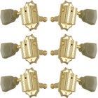 Grover 135G Vintage Guitar Machine Heads,3+3,Gold Guitar tuning machines