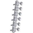 Grover 136C6 Vintage Deluze Guitar Machine Heads,6-in-Line,Chrome Guitar tuning machines