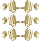 Grover 136G Vintage Deluxe Guitar Machine Heads,3+3,Gold Guitar tuning machines