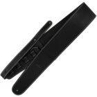 Richter 1369 Black / White Stiches Springbreak II Nappa leather guitar and bass strap