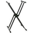 Showgear Keyboard Stand double frame, removable foot