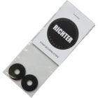 Richter 1759 Black Set of rubber strapblocks for guitar strap