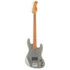 Sadowsky MetroExpress Vintage M Bass Roasted Maple Solid Silver Metallic High Polish electric bass guitar with gig bag