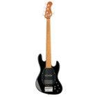 Sadowsky MetroExpress Vintage M/J Bass Roasted Maple Solid Black High Polish 5-string bass guitar with gig bag