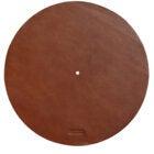 Richter 1723 Brown Leather turntable slip mat