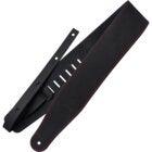 Richter 1503 Vintage Black / Red Raw III Contour Guitar Strap