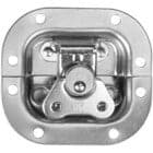 Adam Hall 17373S Small butterfly latch, spring-loaded, in small dish Butterfly lock small with spring