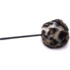 Danmar 209TC Furry Cheetah Tan bass drum beater plastic wool