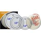 Remo PP-0682-PS Pinstripe Clear ProPack 12-13-16-14""