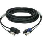 Klotz H1A33NP010 audio & power 3G1.5 hybrid cable XLR 3p + Schuko => powerCON
