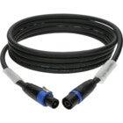 Klotz L44YSPMMF0500 4x 4.0 mm² speaker cable PVC speakON 4p F/M with metal shell 5 meter