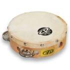 Latin Percussion CP376 CP Single Row Head Tamb Steel, 6""