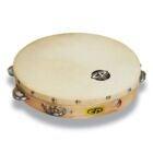 Latin Percussion CP379 CP Single Row Head Tamb Steel, 10″