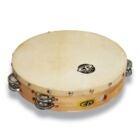Latin Percussion CP380 CP Double Row Head Tamb Steel, 10″