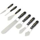 StewMac SM4736 guitar repair palette knives - set of 7