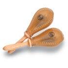 Latin Percussion LP393-RH Salsa Rawhide Maracas Natural