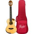 (B-Stock) Flight Princess Series Victoria Soundwave Concert Electro-Acoustic Ukulele with Built-In Effects