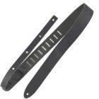 Richter 1130 Raw I Punch Off-Black Guitar Strap genuine leather