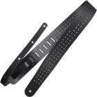 Richter 1655 Raw II Punch Black (Perforation I) Guitar Strap