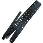 Richter 1656 Raw II Punch Black (Perforation II) Guitar Strap