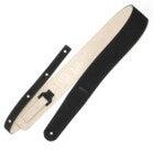 Richter 1347 Raw II Suede Black / Beige Guitar Strap