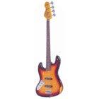 (B-Stock) Vintage LV74MRJP Icon Left Hand Fretless Sunset Sunburst Electric Bass Guitar