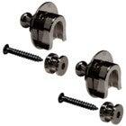 Boston BSL-20-BC Strap Locks with Screws (Black Chrome)