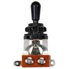 Boston SW-23-BB 3-Way Pickup Switch (Open, Black)
