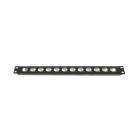 Prodjuser 1U XLR-12 Metal Chassis Panel for 12x XLR
