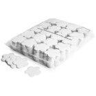 Magic FX flower-shaped confetti 55mm white