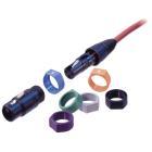 Neutrik XCR8 coding ring grey for Neutrik X series XLR plugs
