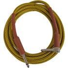Devine GIT55 Classic Straight/Right-Angled Mono Jack Guitar Cable, 5.5m