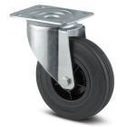 TENTE swivel castor 3470 PVJ 080 P62 balck swivel castor 80 mm